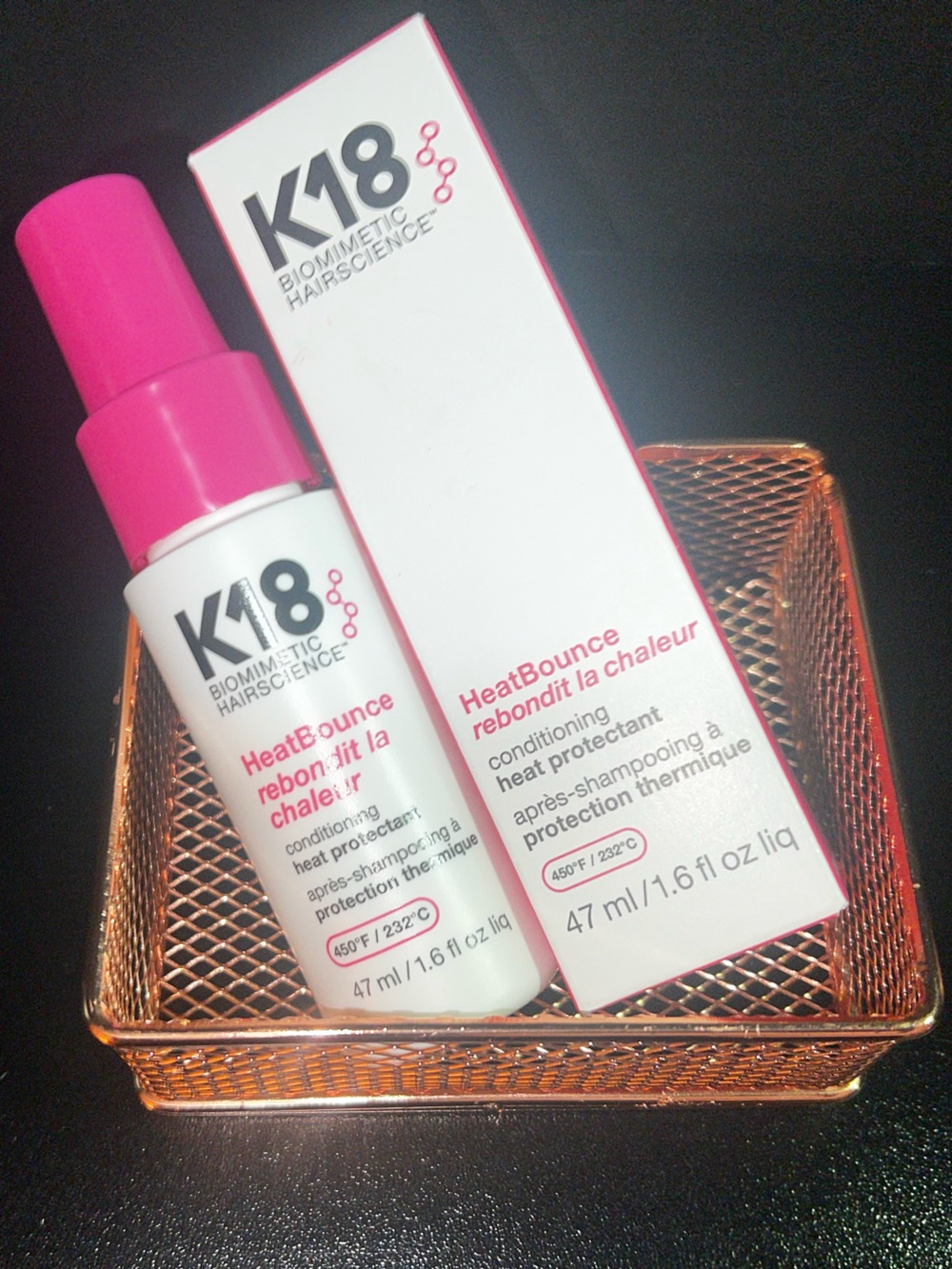 K18 HeatBounce Conditioning Heat Protectant
